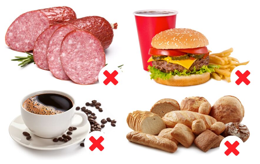 Products from which it is worth rejected